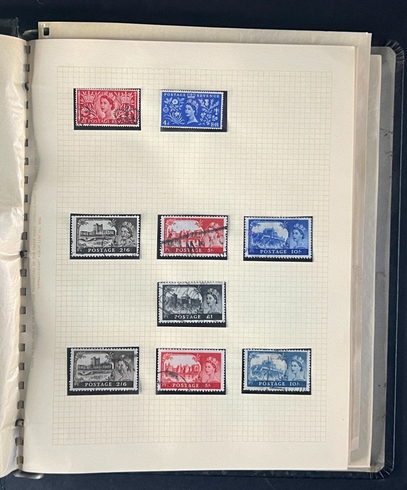 United Kingdom Stamp Collection Album Mint & Used ZAYIX