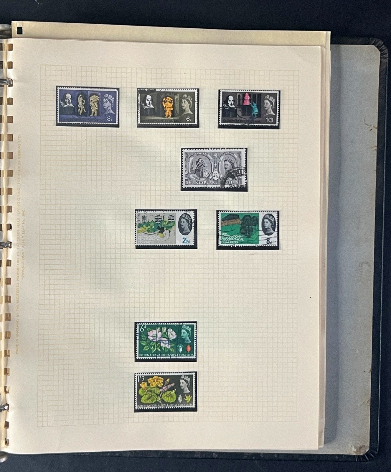 United Kingdom Stamp Collection Album Mint & Used ZAYIX
