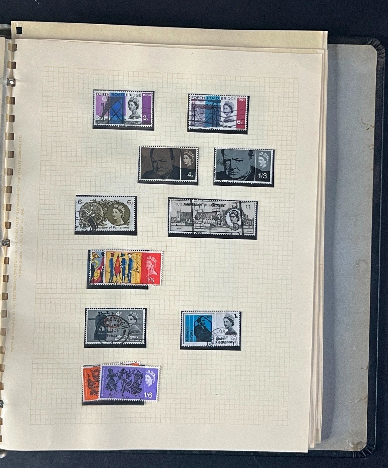 United Kingdom Stamp Collection Album Mint & Used ZAYIX