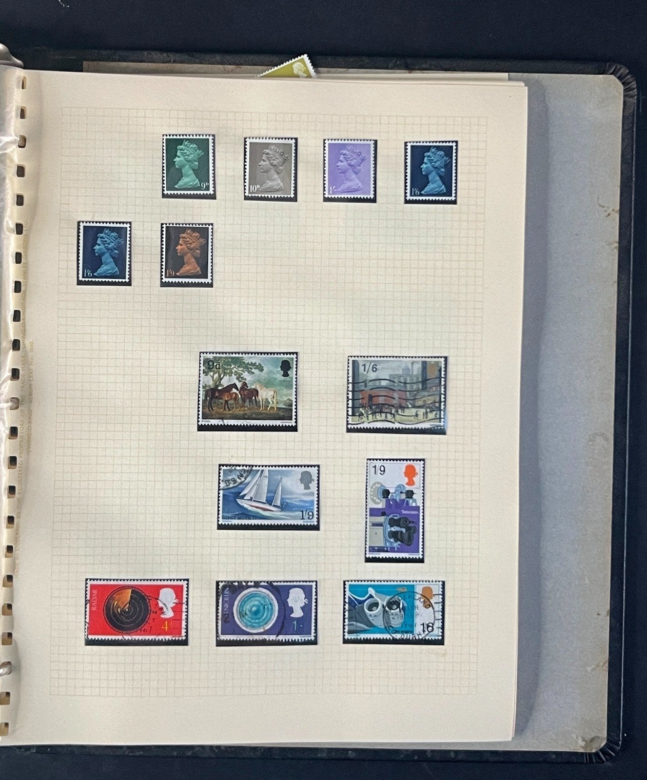 United Kingdom Stamp Collection Album Mint & Used ZAYIX