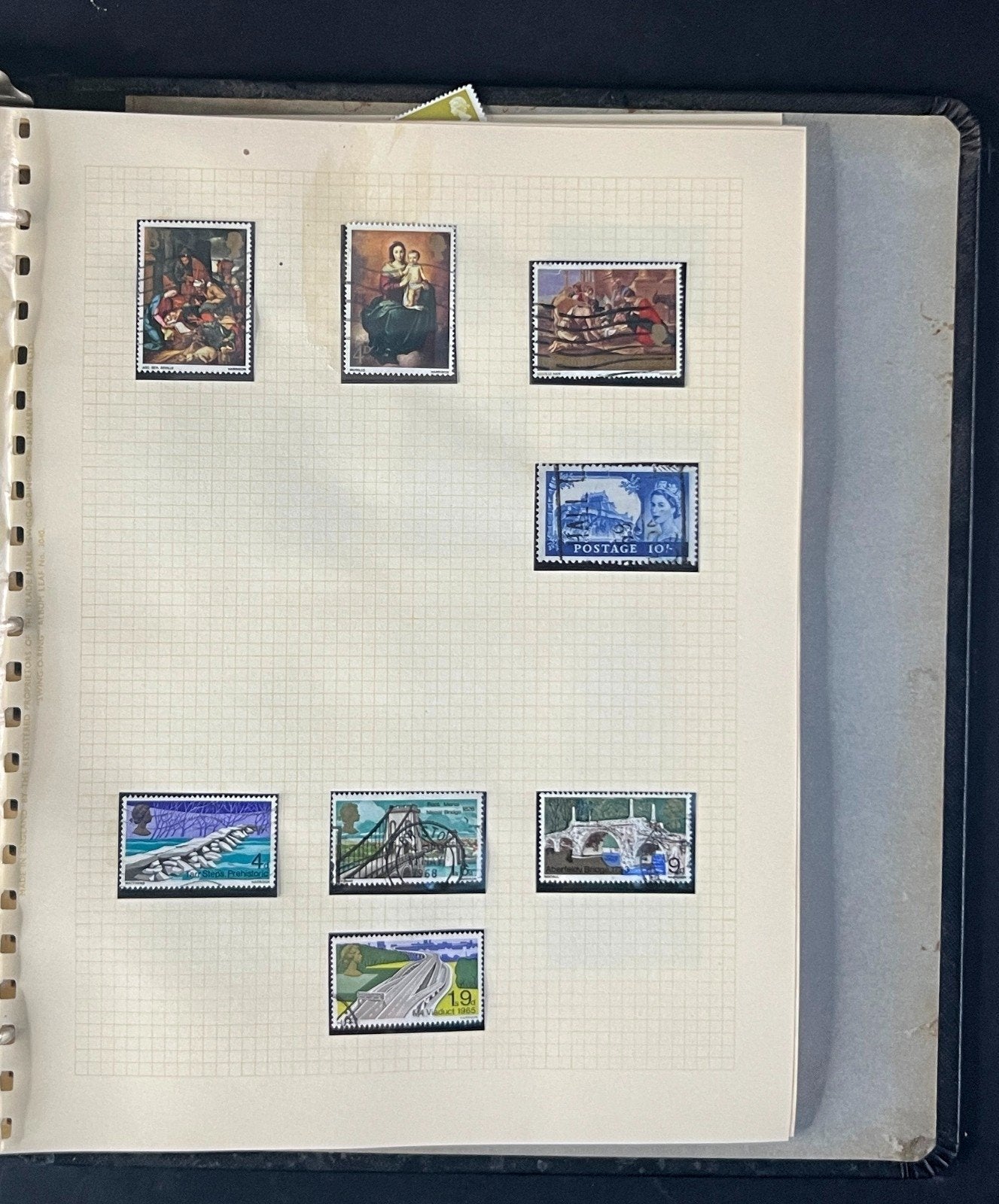 United Kingdom Stamp Collection Album Mint & Used ZAYIX