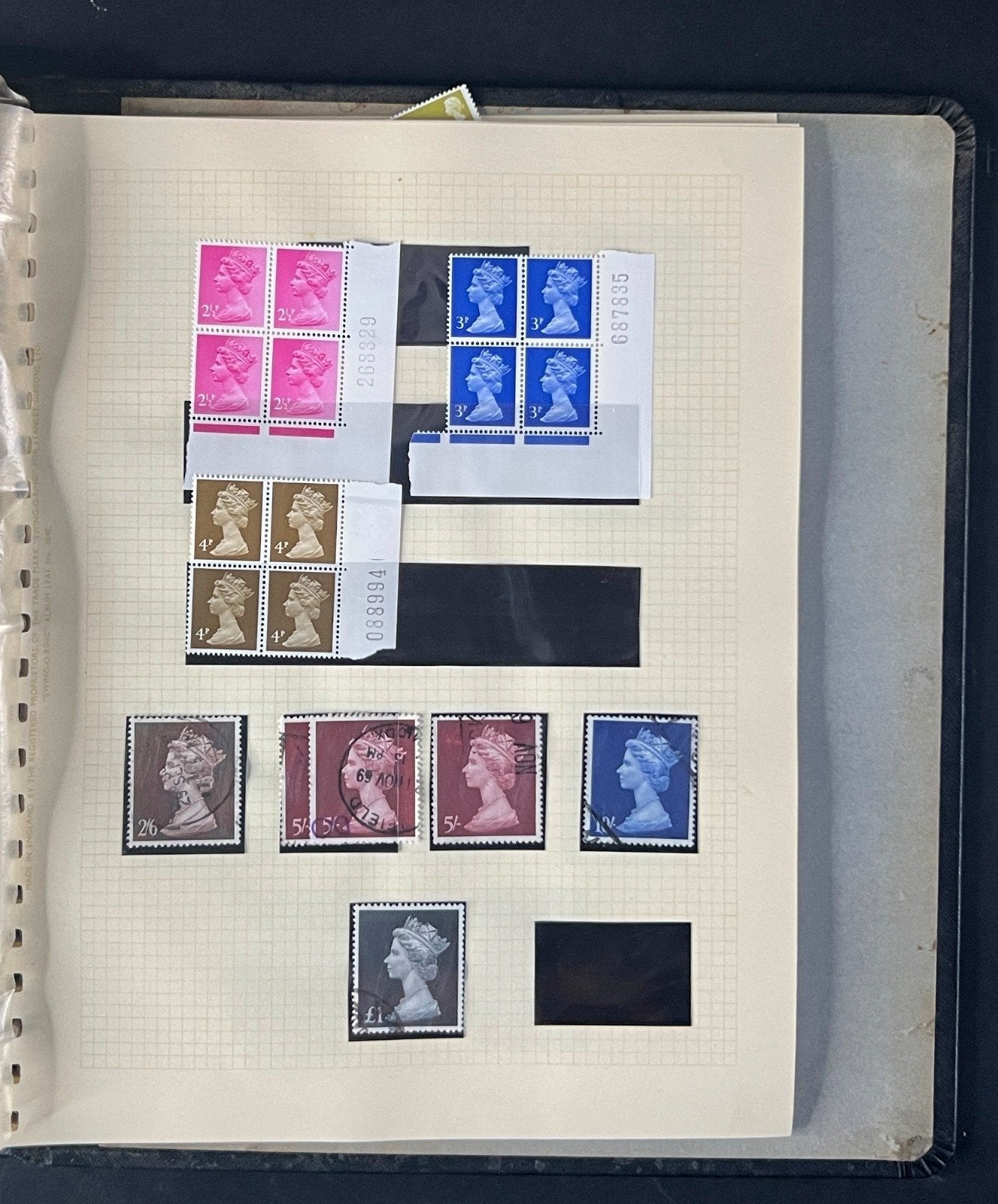 United Kingdom Stamp Collection Album Mint & Used ZAYIX