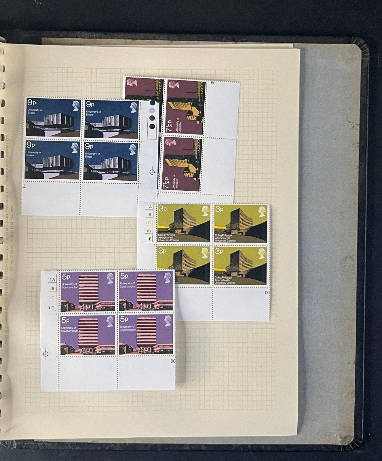 United Kingdom Stamp Collection Album Mint & Used ZAYIX