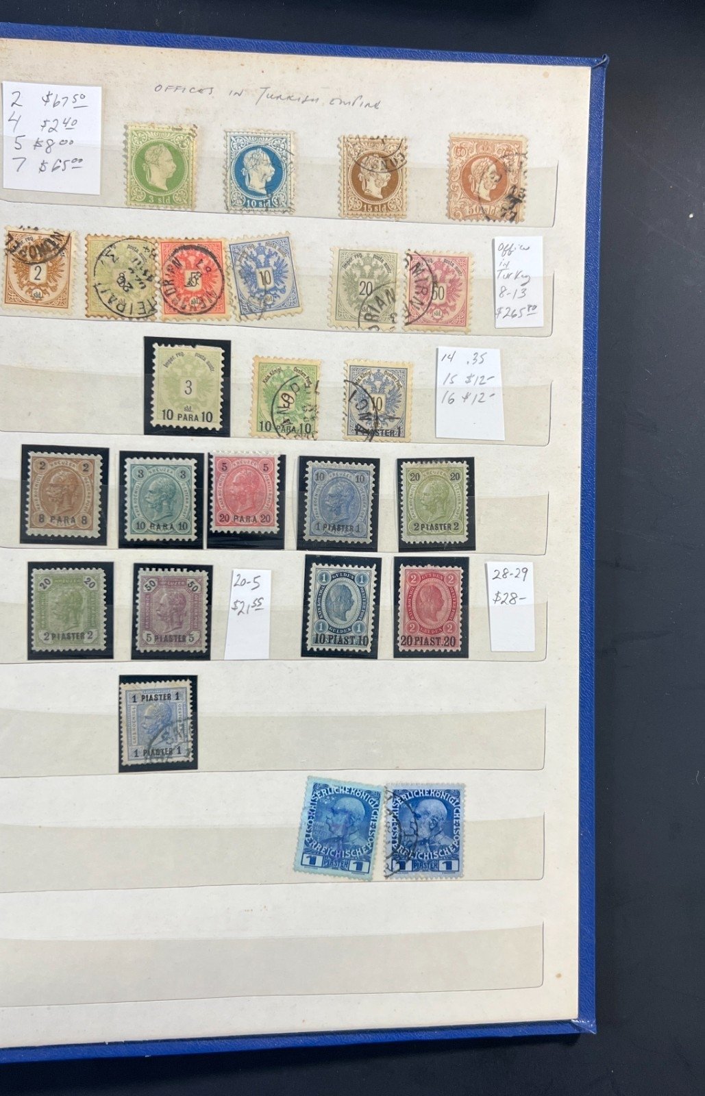 Austria & Offices Bosnia & Herzegovina Stamp Collection Stock Book Used ZAYIX