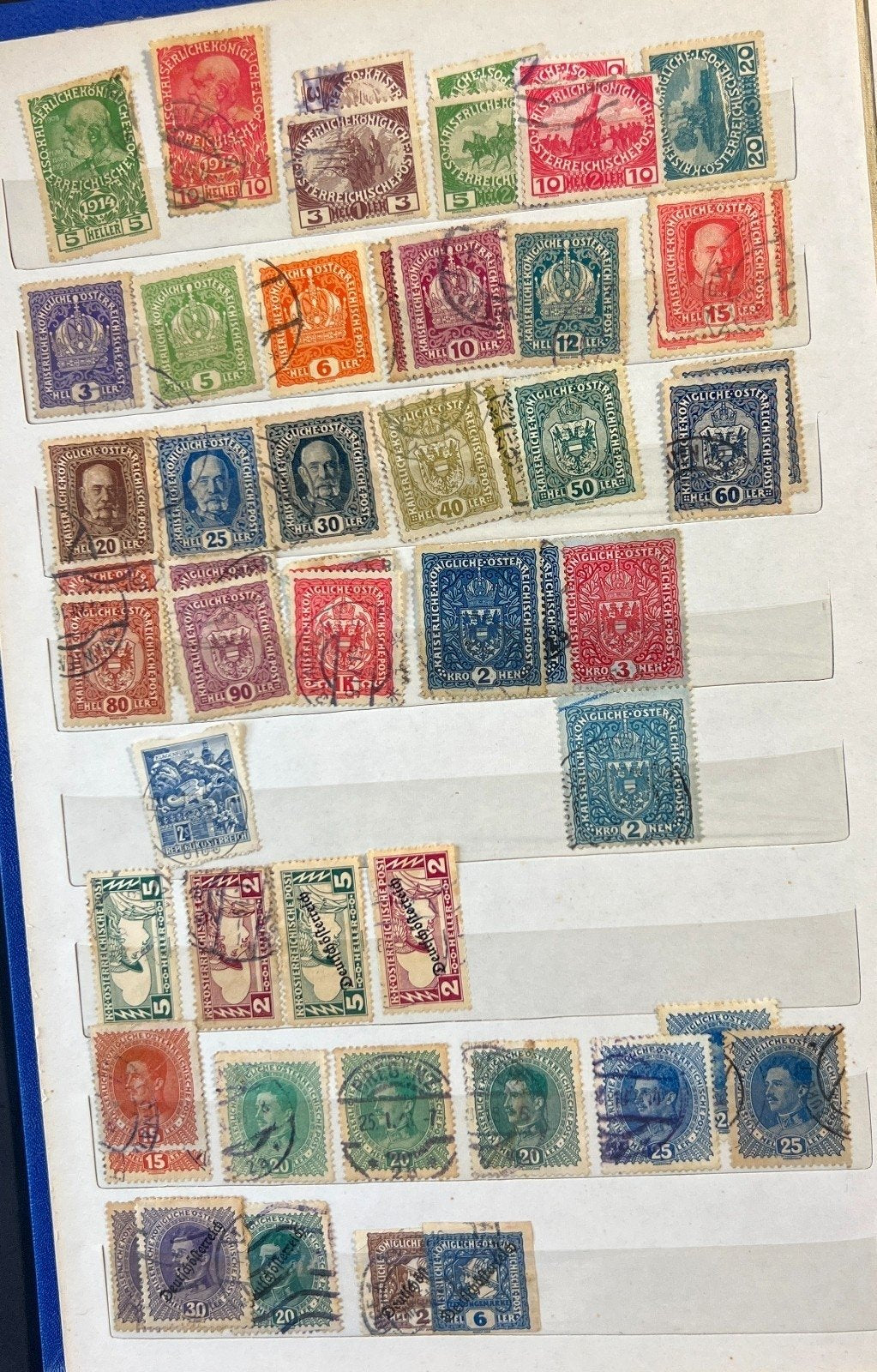Austria & Offices Bosnia & Herzegovina Stamp Collection Stock Book Used ZAYIX