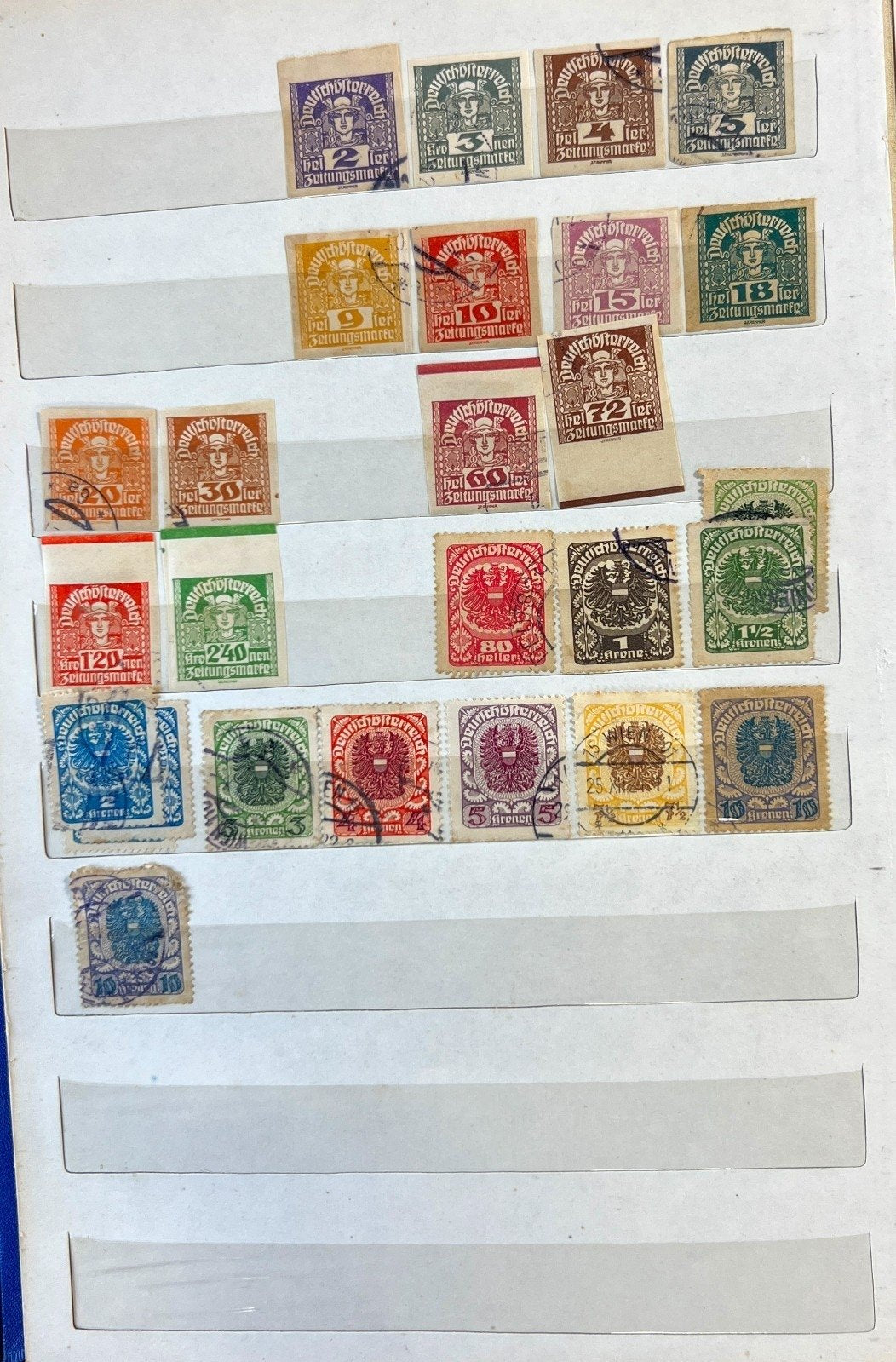 Austria & Offices Bosnia & Herzegovina Stamp Collection Stock Book Used ZAYIX