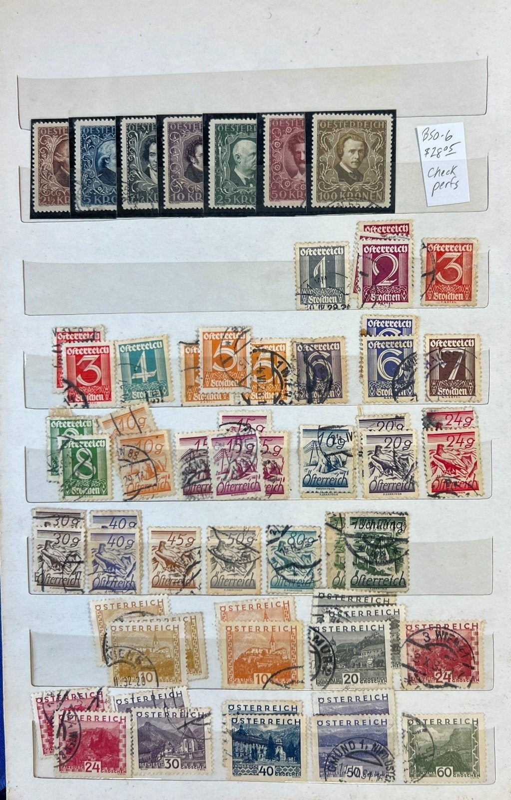 Austria & Offices Bosnia & Herzegovina Stamp Collection Stock Book Used ZAYIX