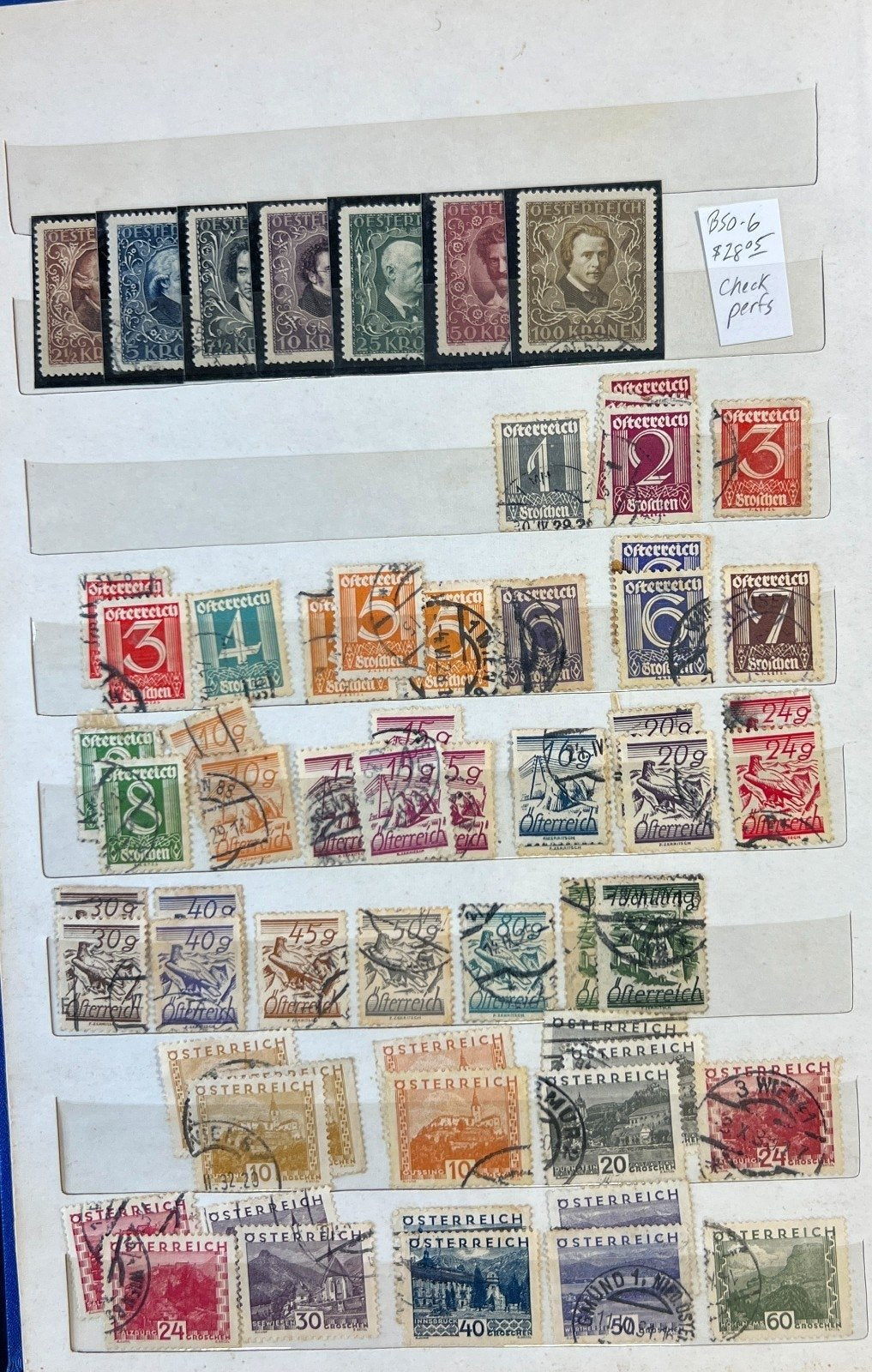 Austria & Offices Bosnia & Herzegovina Stamp Collection Stock Book Used ZAYIX
