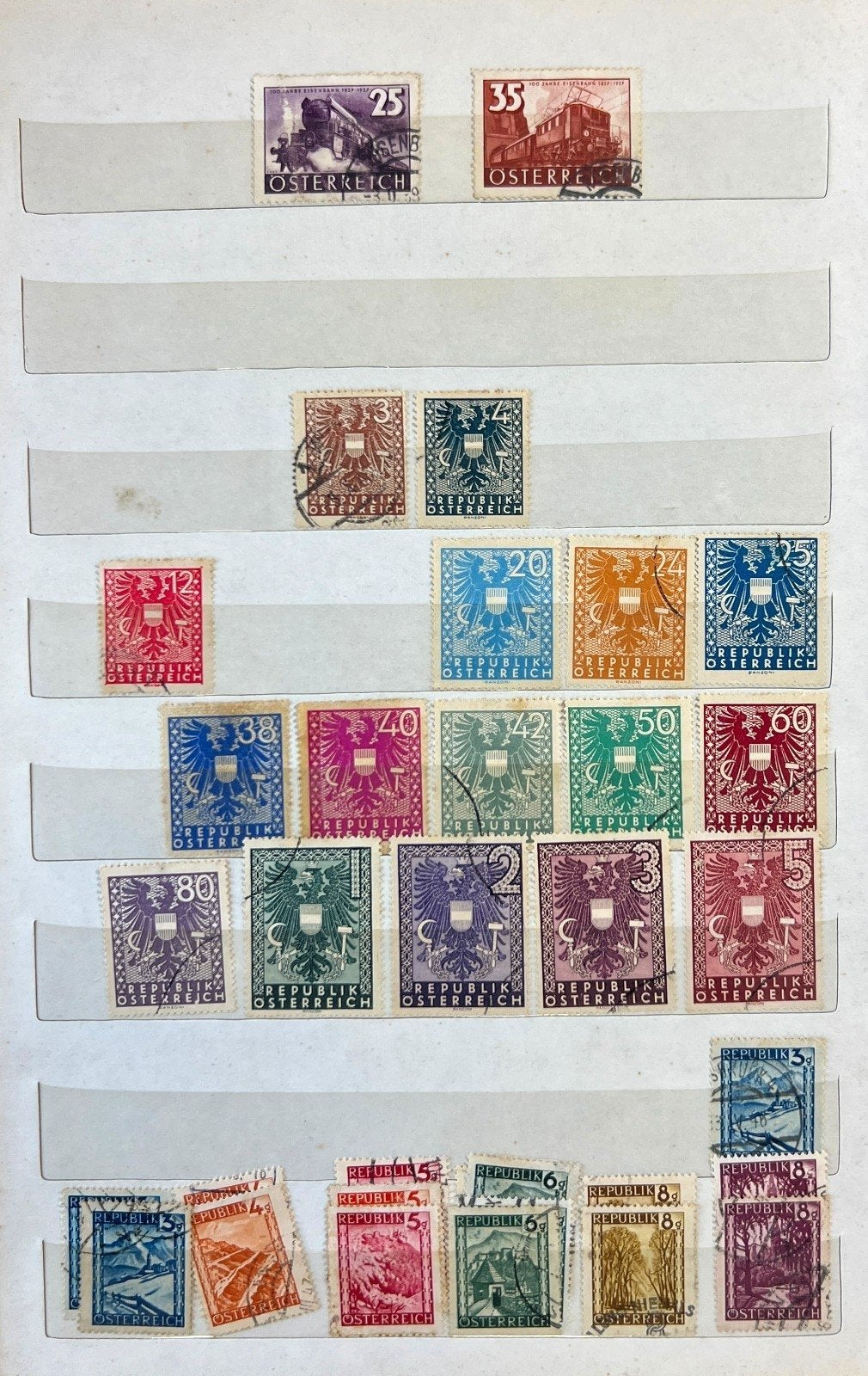 Austria & Offices Bosnia & Herzegovina Stamp Collection Stock Book Used ZAYIX