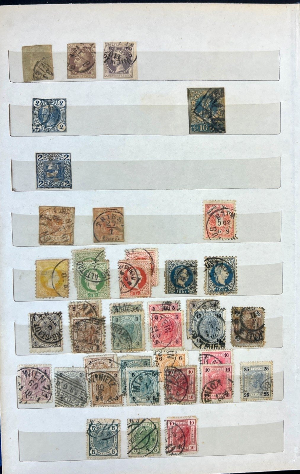 Austria & Offices Bosnia & Herzegovina Stamp Collection Stock Book Used ZAYIX