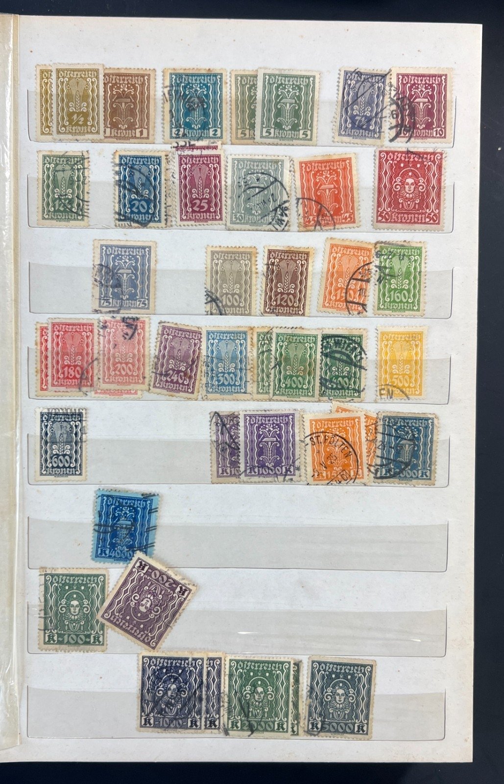 Austria & Offices Bosnia & Herzegovina Stamp Collection Stock Book Used ZAYIX