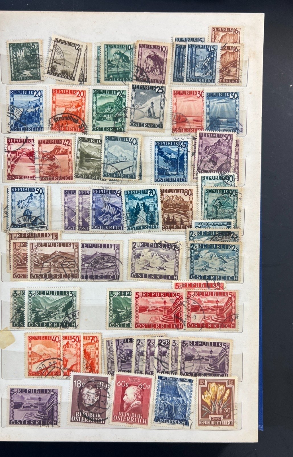Austria & Offices Bosnia & Herzegovina Stamp Collection Stock Book Used ZAYIX
