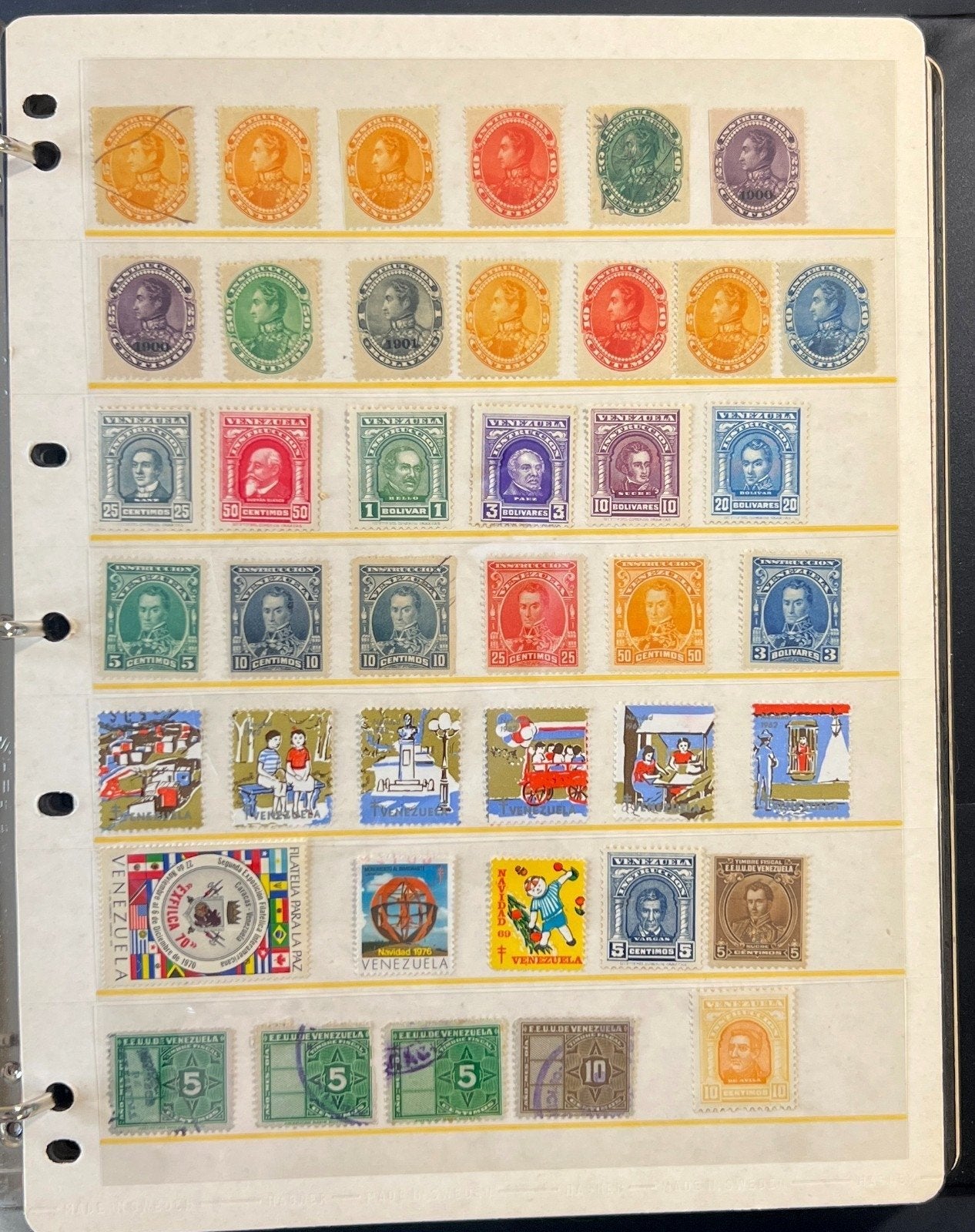 World Locals Revenues Back of Book Seals Stamp Collection Album Mint&Used ZAYIX