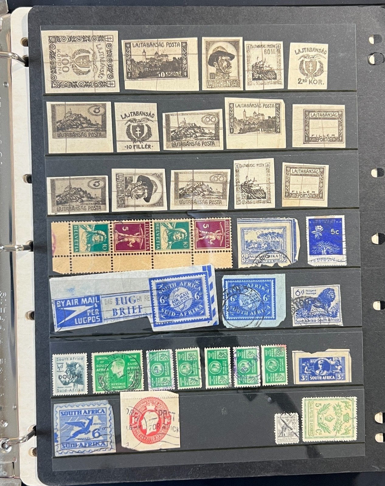 World Locals Revenues Back of Book Seals Stamp Collection Album Mint&Used ZAYIX