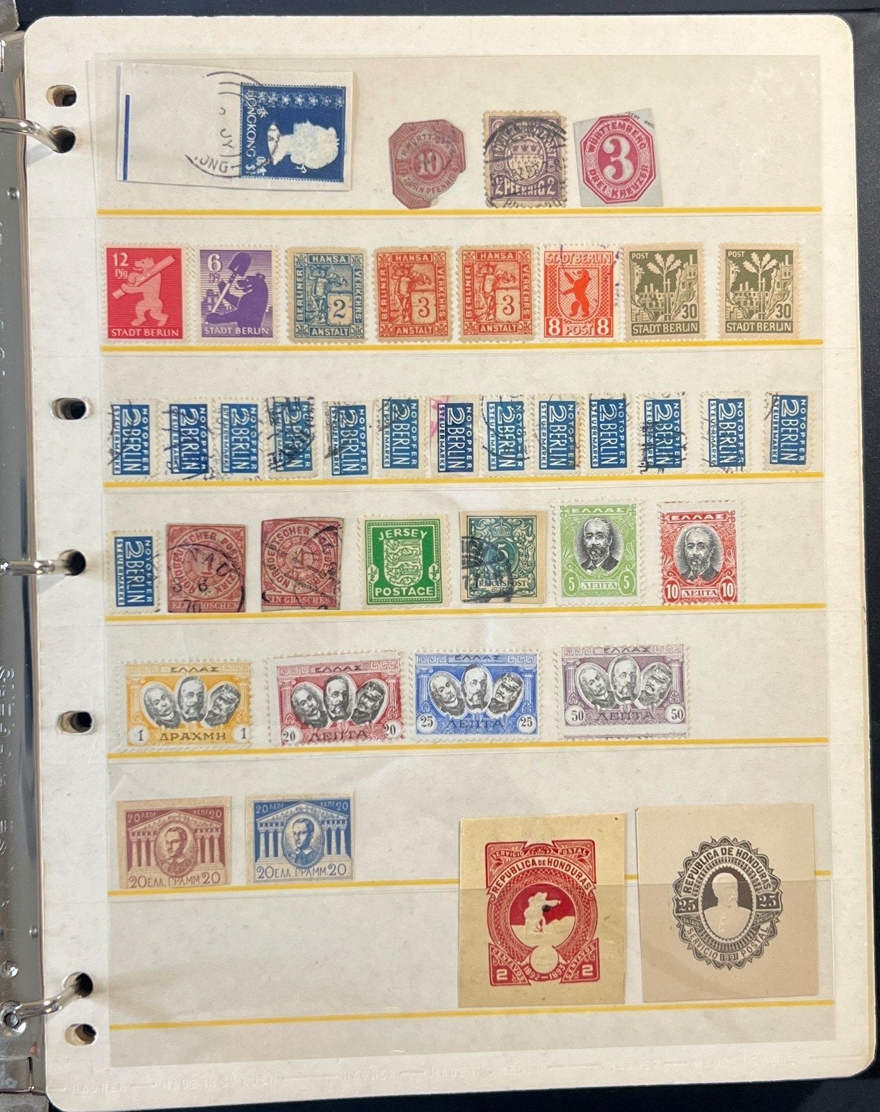 World Locals Revenues Back of Book Seals Stamp Collection Album Mint&Used ZAYIX