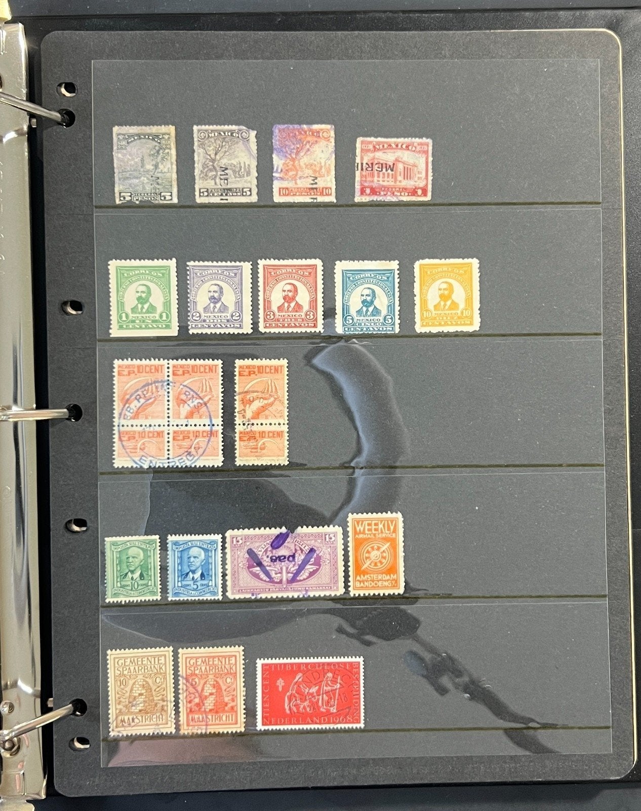 World Locals Revenues Back of Book Seals Stamp Collection Album Mint&Used ZAYIX