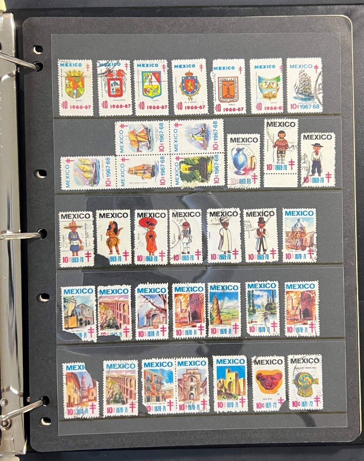 World Locals Revenues Back of Book Seals Stamp Collection Album Mint&Used ZAYIX