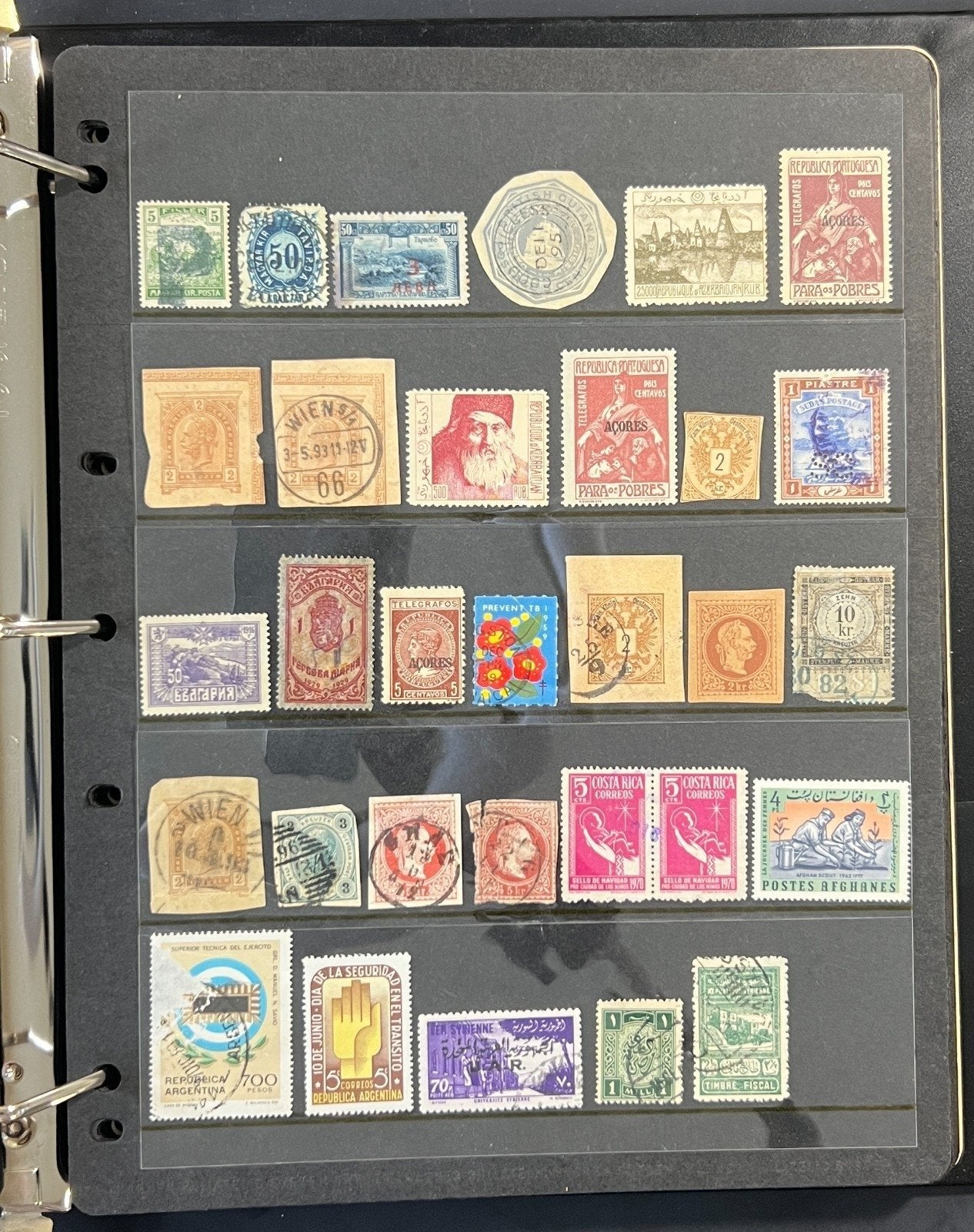 World Locals Revenues Back of Book Seals Stamp Collection Album Mint&Used ZAYIX