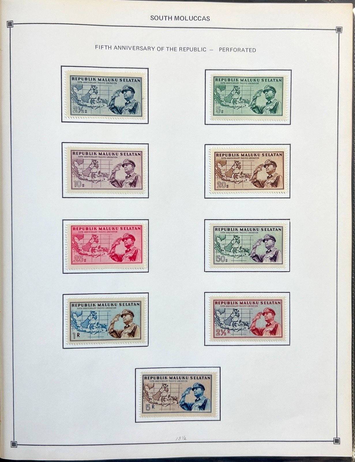 South Moluccas Stamp Collection Illustrated Historical Album ZAYIX
