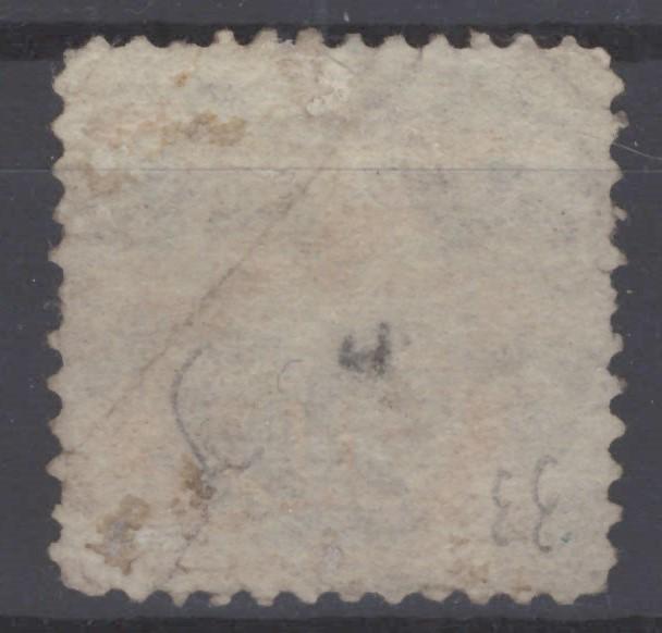 US 116 used F 1869 10c yellowish orange G. Grill (faint) crease ZAYIX