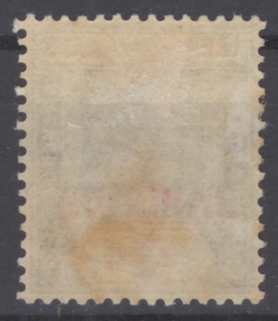 Barbuda 8 MH VF 4sh black & scarlet overprinted in Red on Leeward Islands ZAYIX