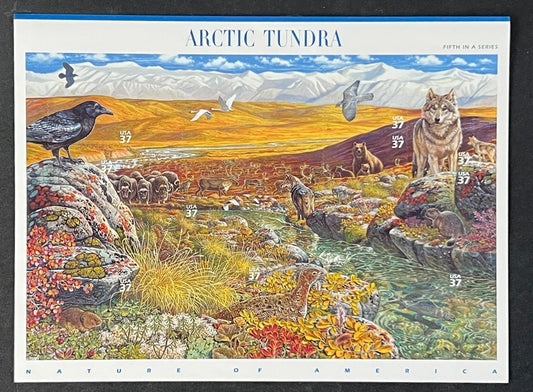 US 3802 Mint Sheet (MNH) Arctic Tundra 37-Cent 2003 ZAYIX