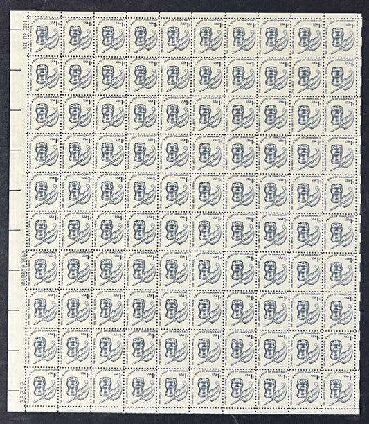 US 1581 Mint Sheet (MNH) Ability to Write Americana Issue 1-Cent 1977 ZAYIX