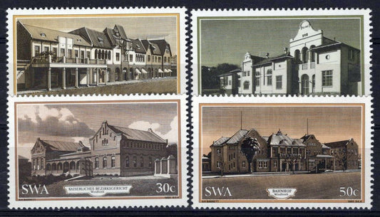 South West Africa SWA 540-543 MNH Historic Buildings Zayix Stamps 0325S0142M