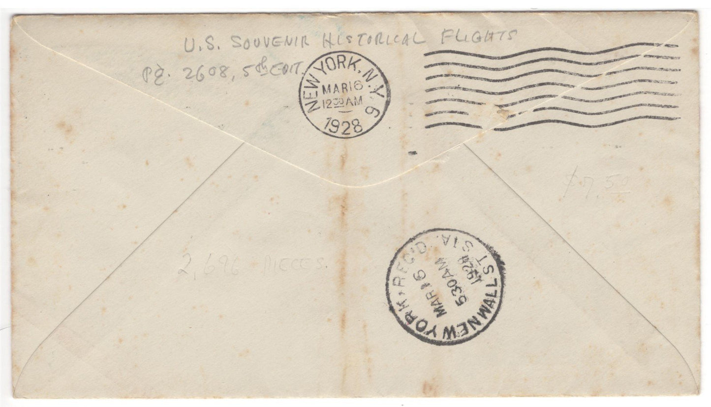 US First Experimental Airplane-Motorcycle Courier Service CAM #1 airmail ZAYIX