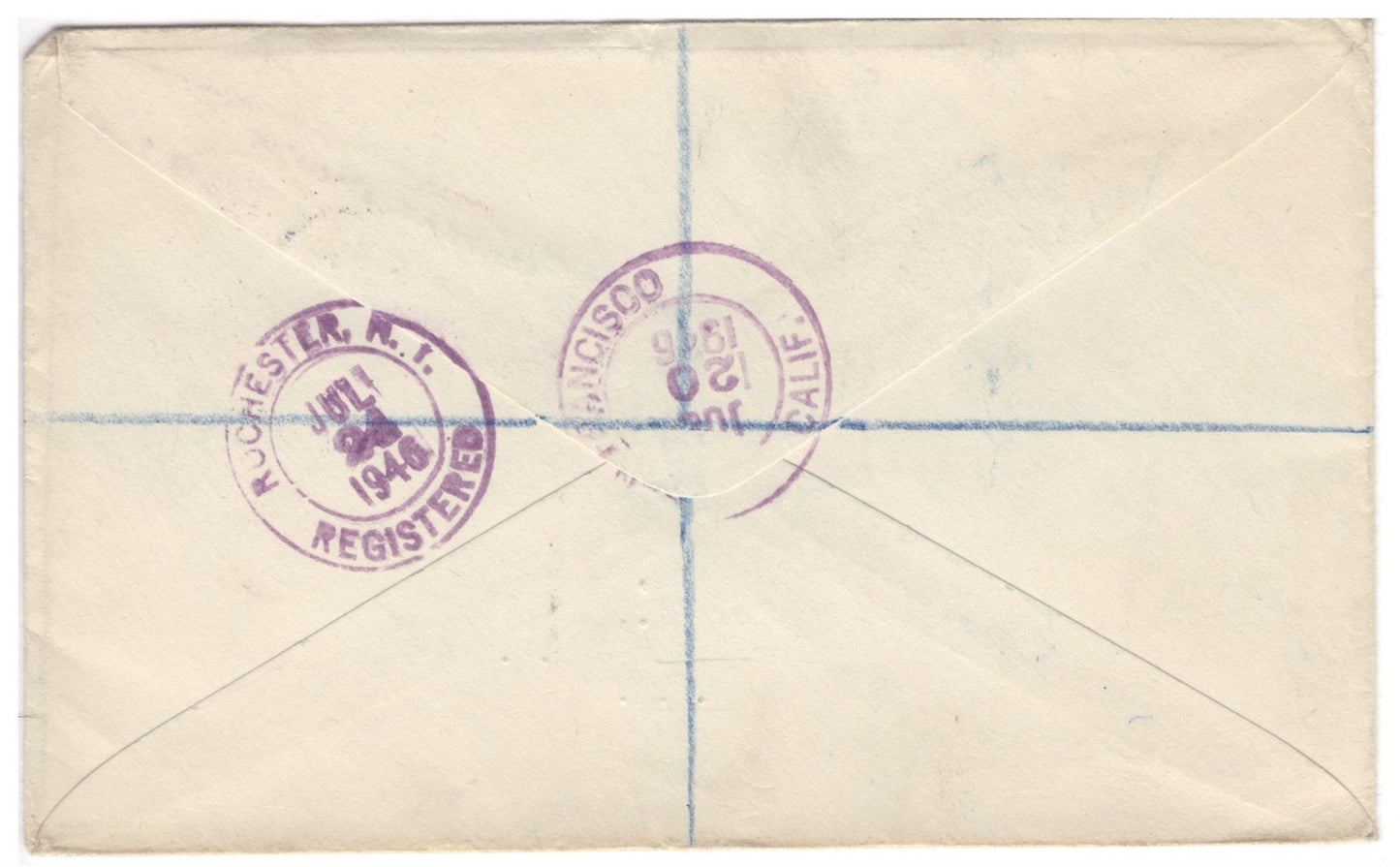Western Samoa - Samoa 191-194 Peace 1946 Commemorative Cover ZAYIX