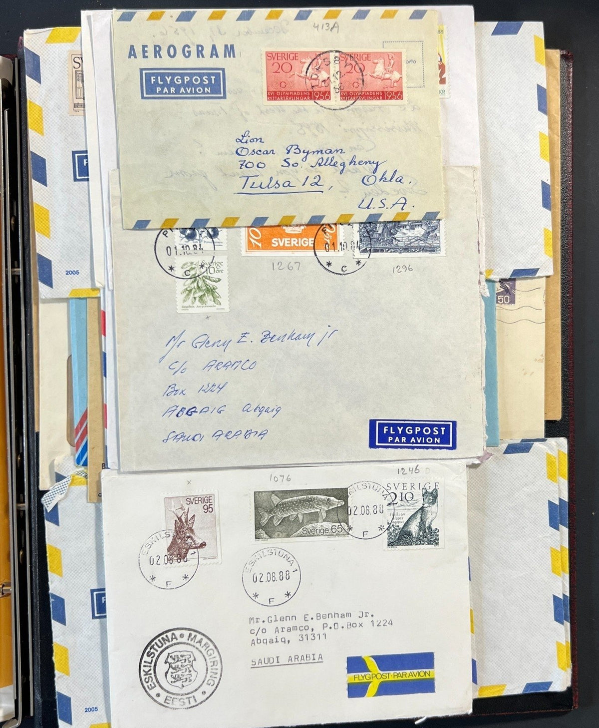 Sweden Stamp Collection Minkus Specialty Album Used ZAYIX