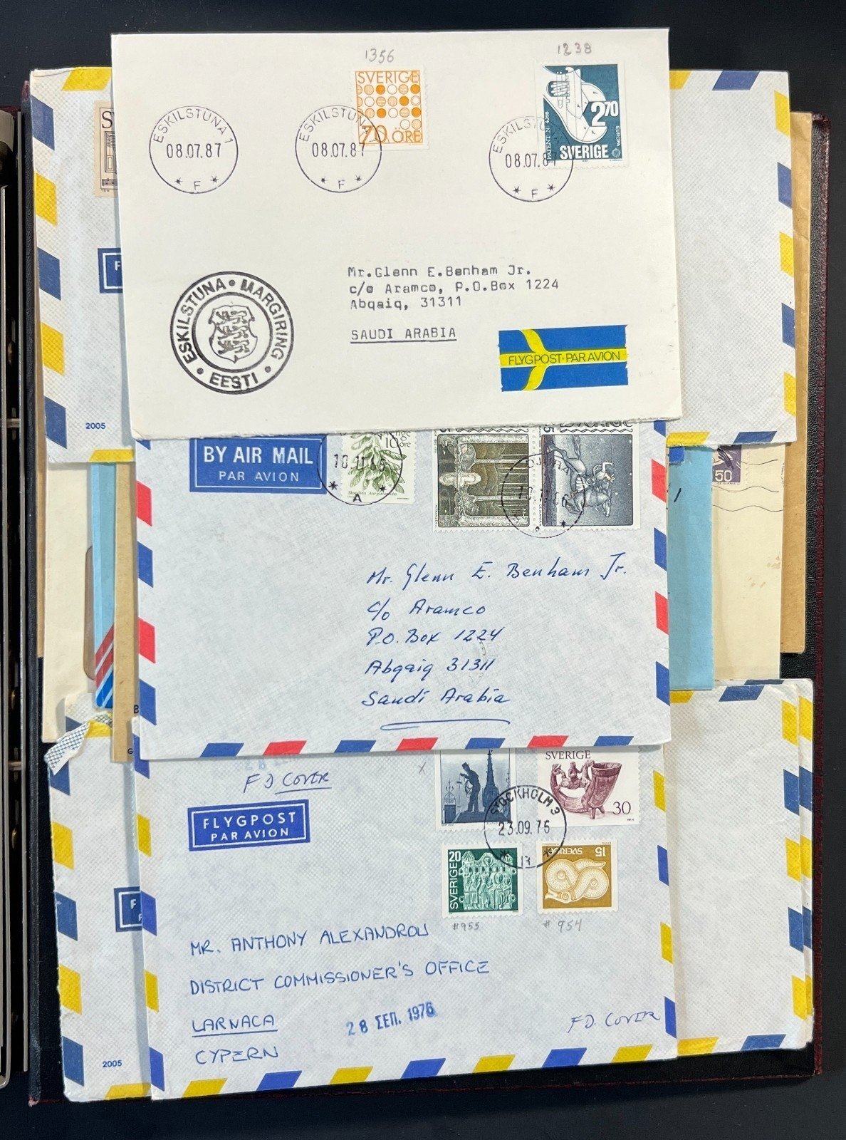Sweden Stamp Collection Minkus Specialty Album Used ZAYIX