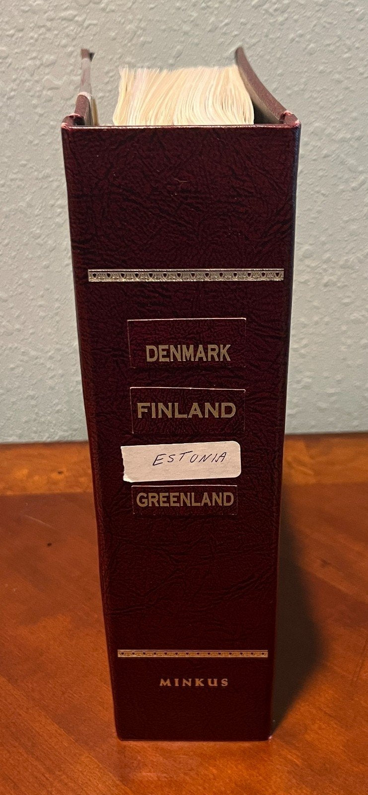 Denmark Finland Greenland Estonia Stamp Collection Minkus Specialty Album  ZAYIX