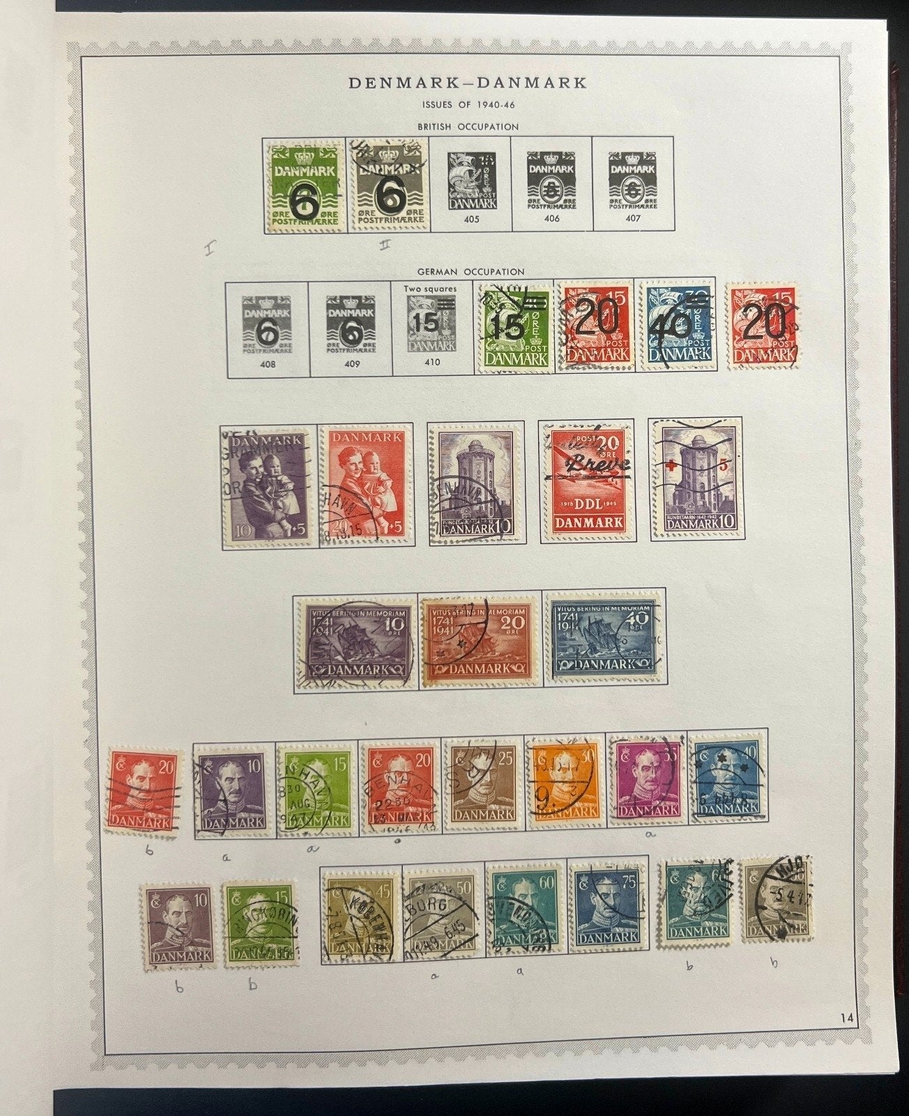 Denmark Finland Greenland Estonia Stamp Collection Minkus Specialty Album  ZAYIX