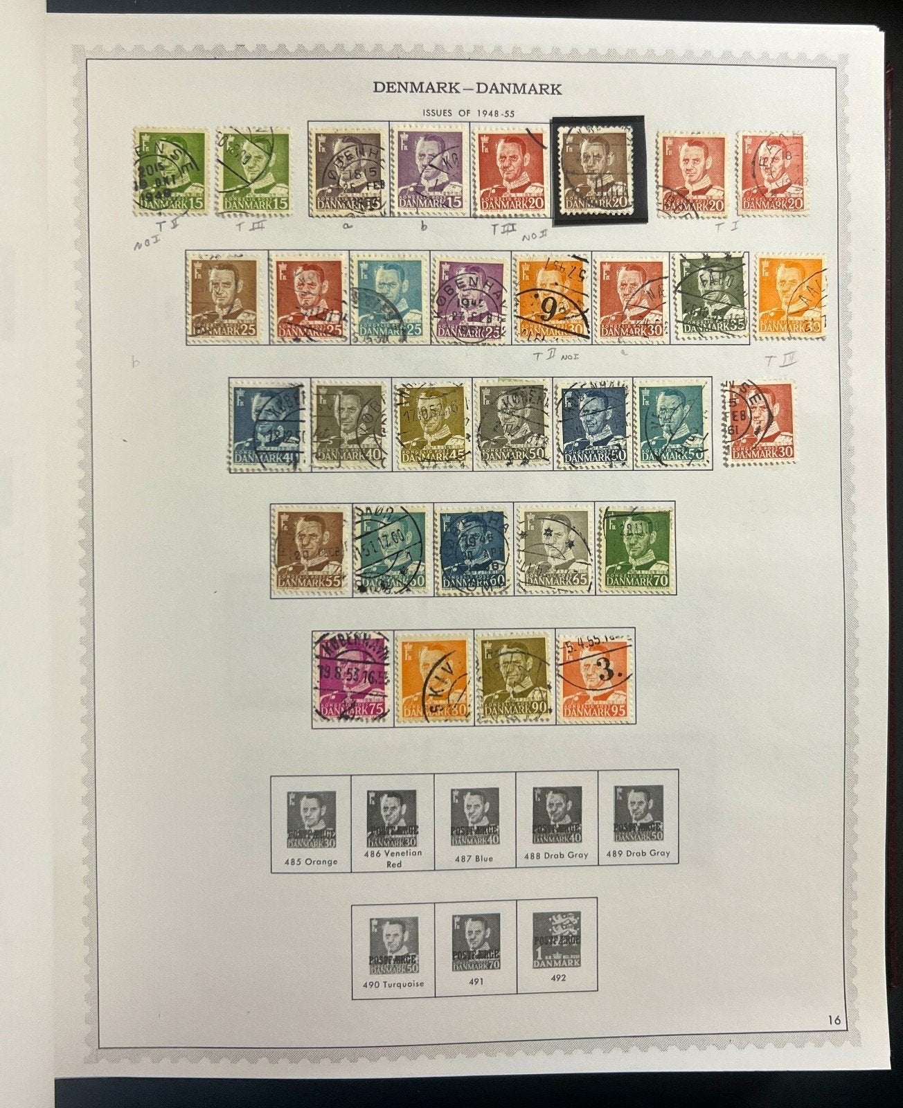 Denmark Finland Greenland Estonia Stamp Collection Minkus Specialty Album  ZAYIX