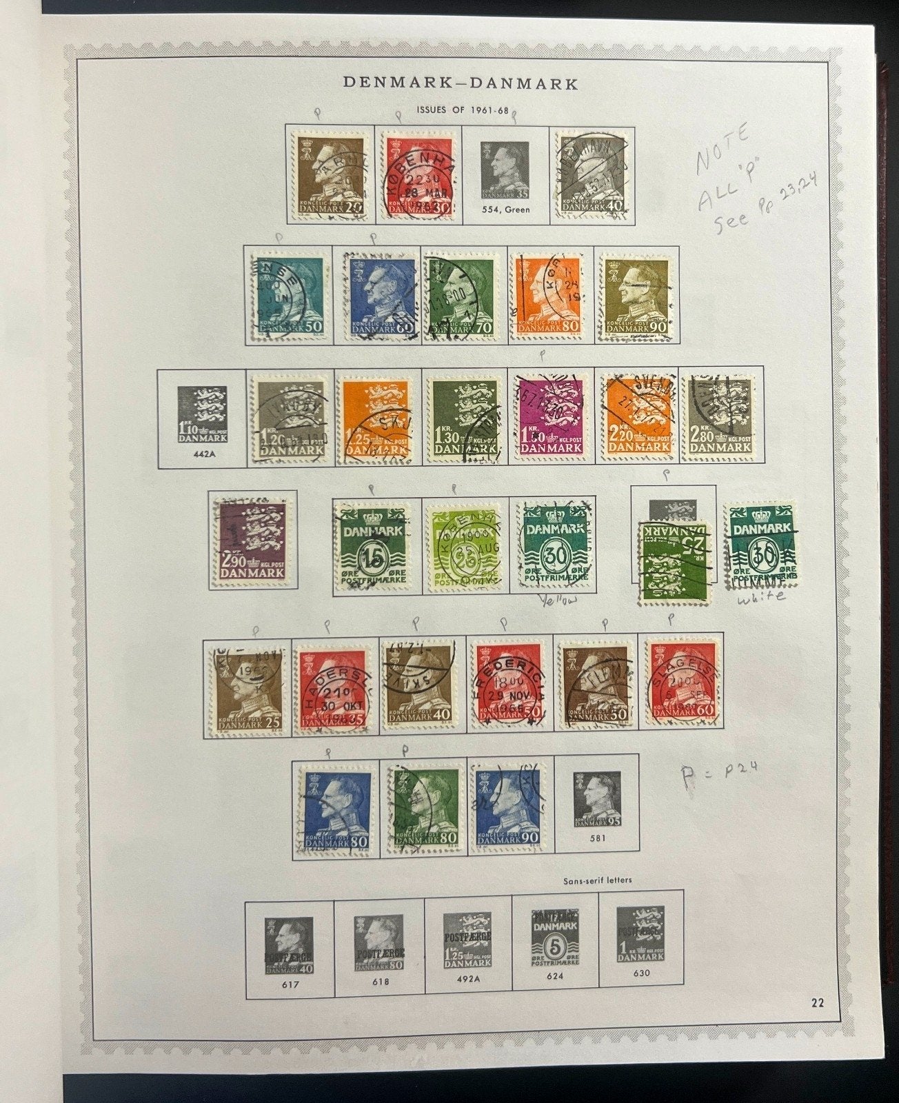 Denmark Finland Greenland Estonia Stamp Collection Minkus Specialty Album  ZAYIX