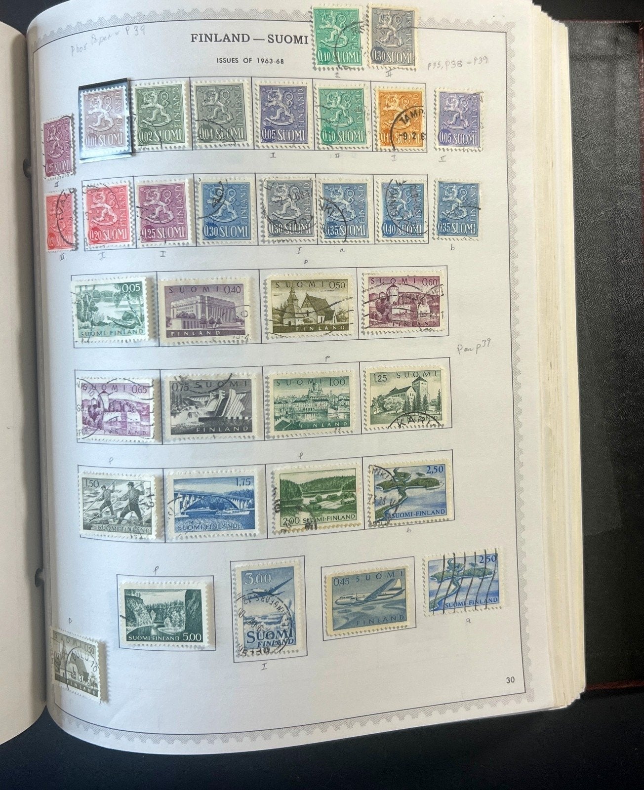 Denmark Finland Greenland Estonia Stamp Collection Minkus Specialty Album  ZAYIX