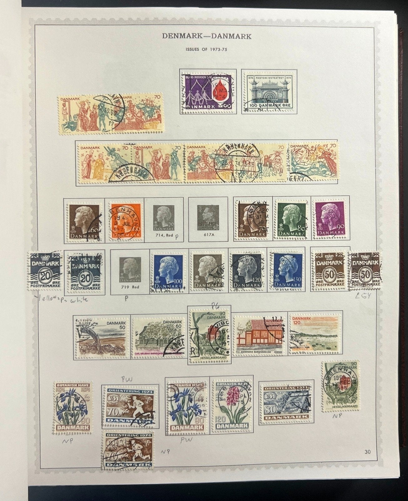 Denmark Finland Greenland Estonia Stamp Collection Minkus Specialty Album  ZAYIX