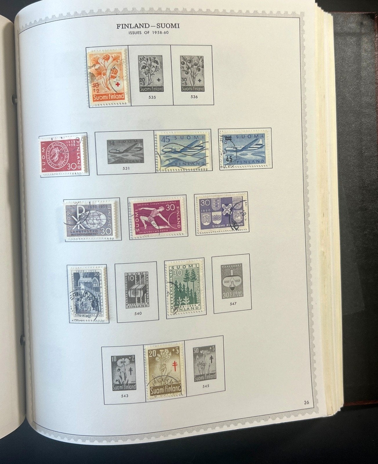 Denmark Finland Greenland Estonia Stamp Collection Minkus Specialty Album  ZAYIX