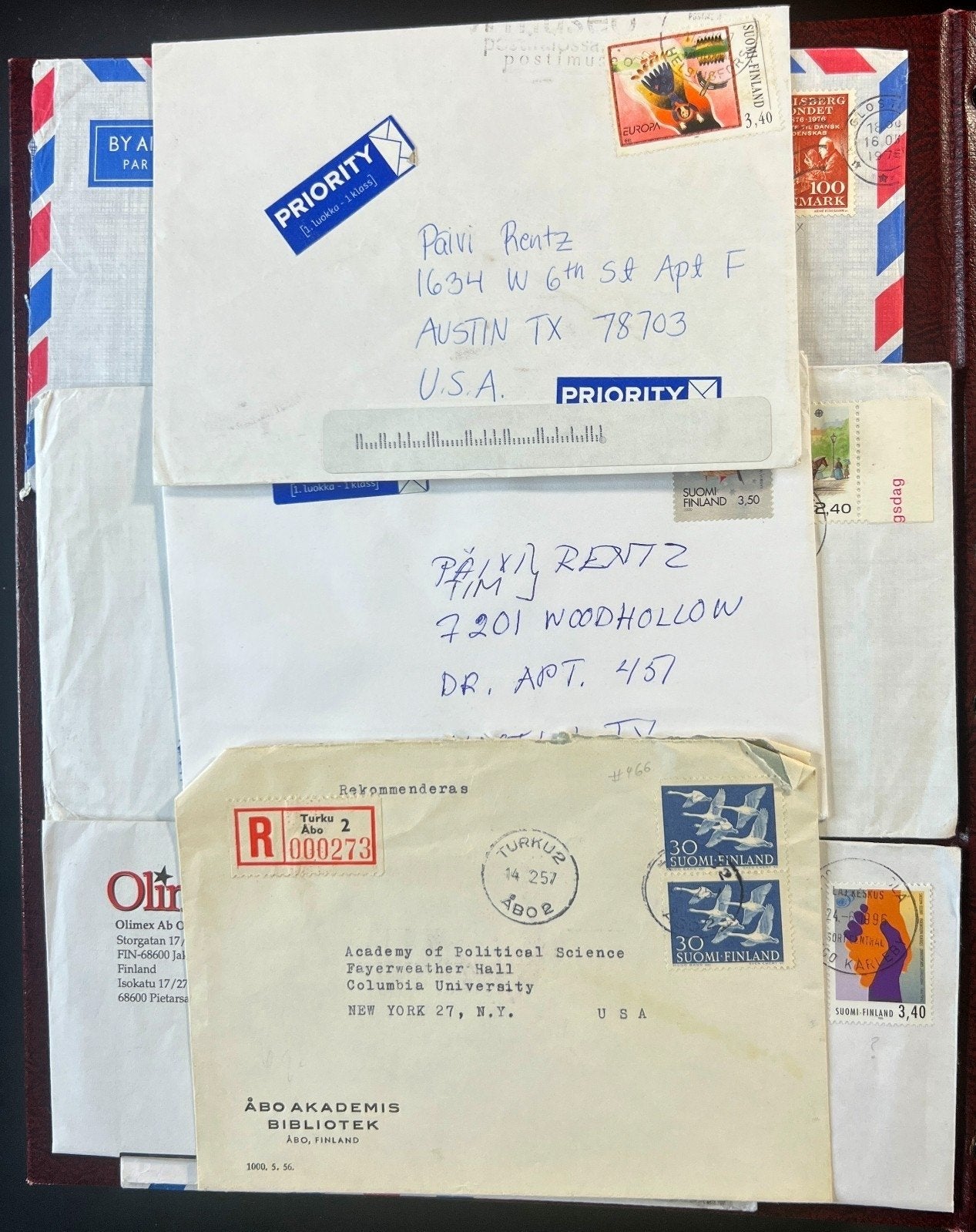 Denmark Finland Greenland Estonia Stamp Collection Minkus Specialty Album  ZAYIX