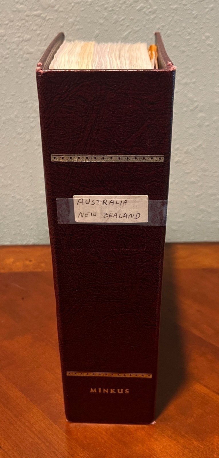 Australia & New Zealand Stamp Collection Minkus Specialty Album Used ZAYIX