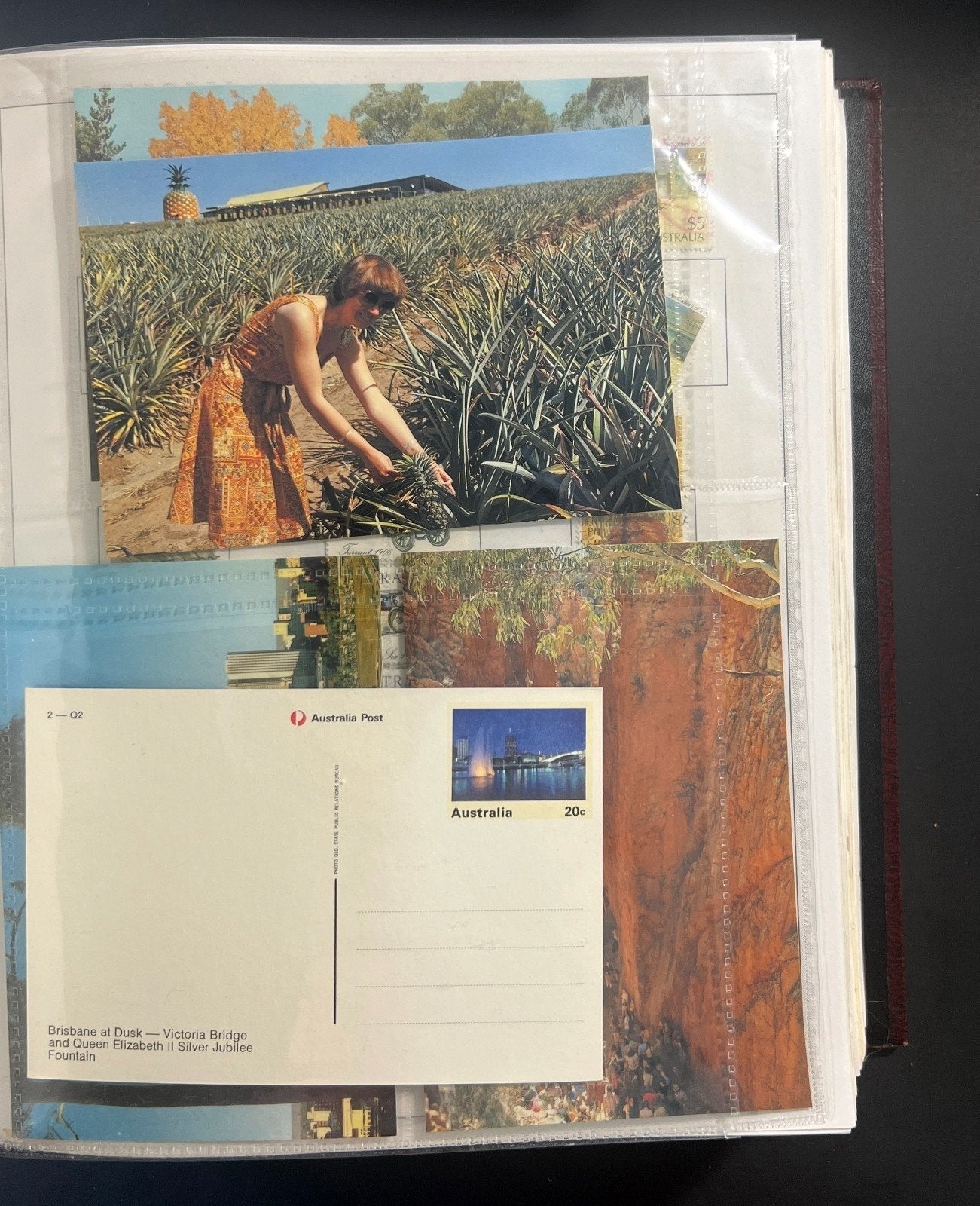 Australia & New Zealand Stamp Collection Minkus Specialty Album Used ZAYIX