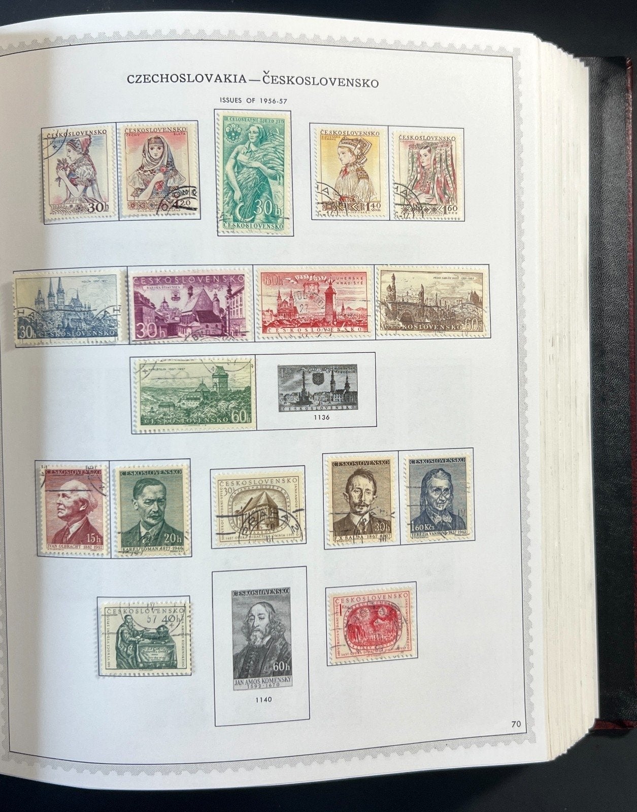 Czechoslovakia Stamp Collection Minkus Specialty Album Used ZAYIX