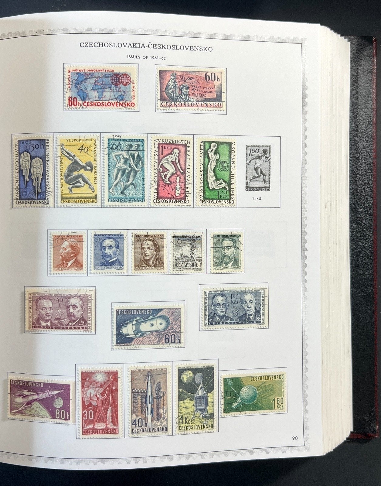 Czechoslovakia Stamp Collection Minkus Specialty Album Used ZAYIX