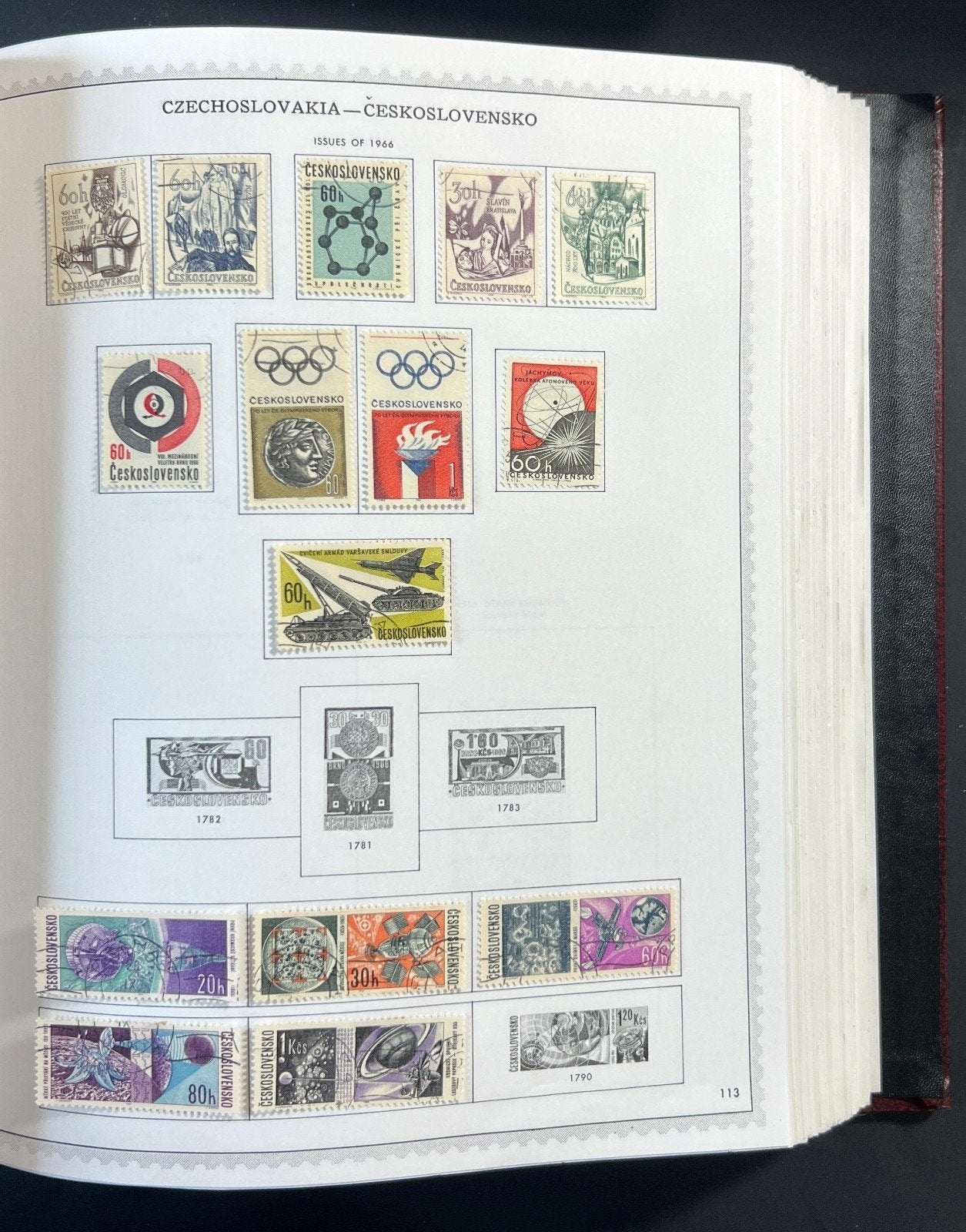 Czechoslovakia Stamp Collection Minkus Specialty Album Used ZAYIX