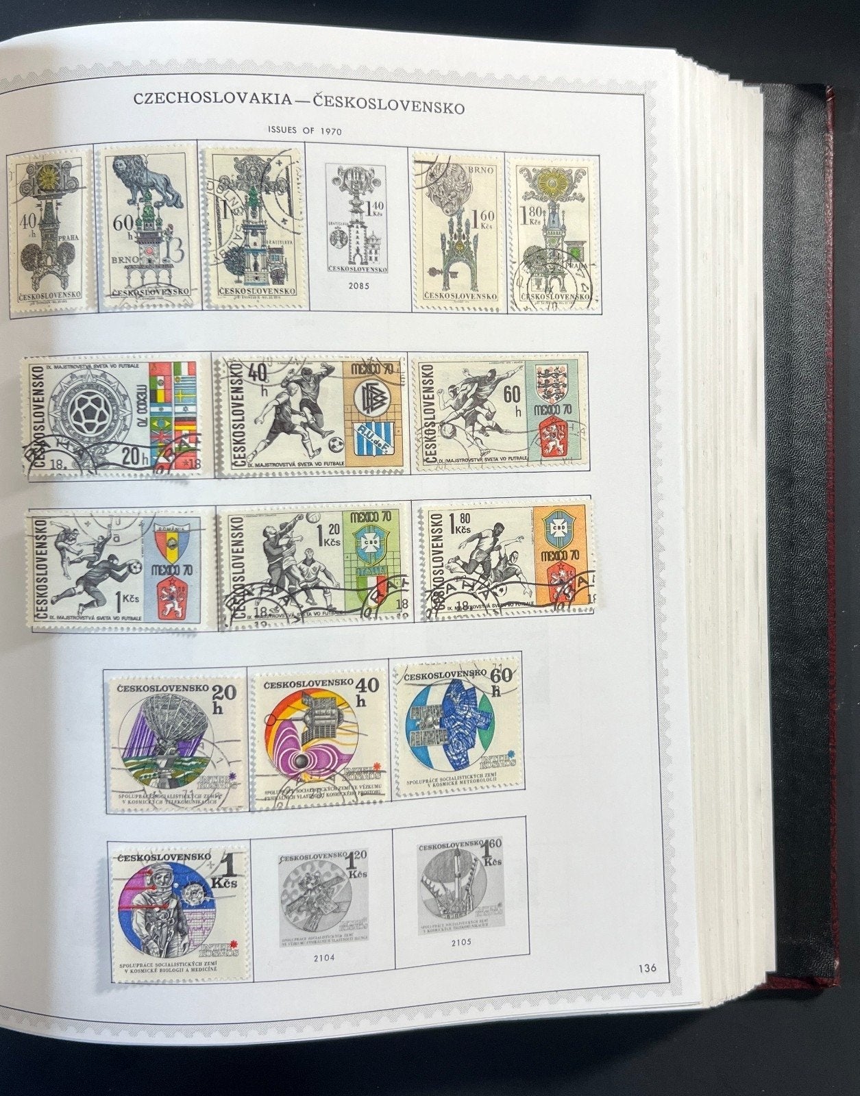 Czechoslovakia Stamp Collection Minkus Specialty Album Used ZAYIX