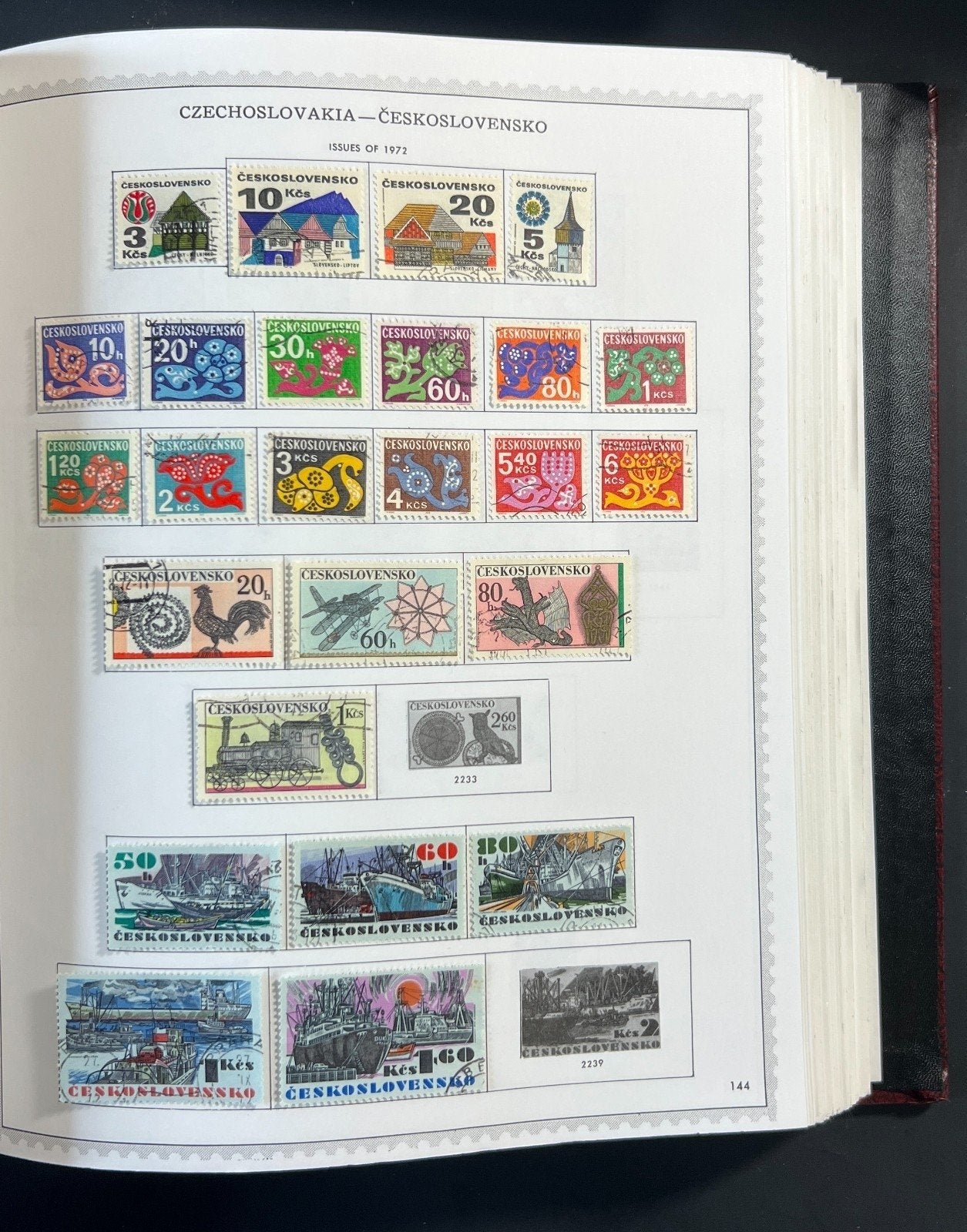 Czechoslovakia Stamp Collection Minkus Specialty Album Used ZAYIX