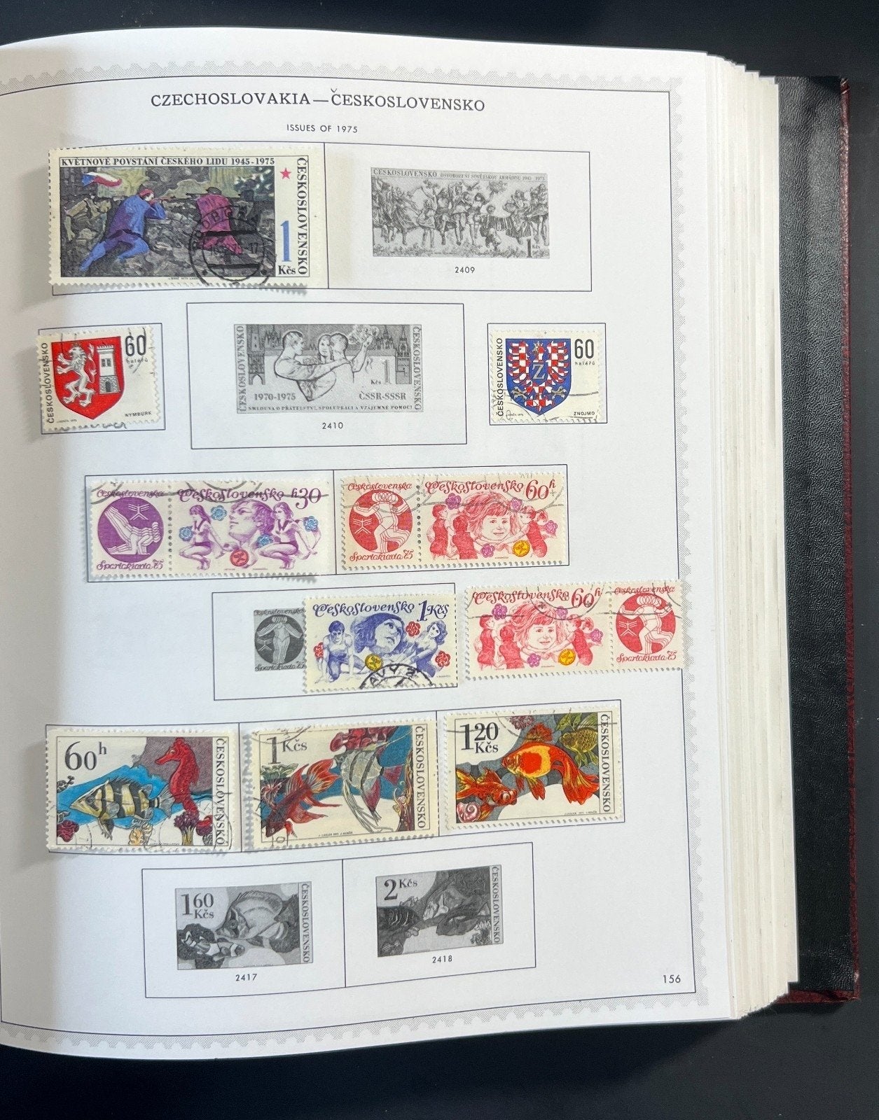 Czechoslovakia Stamp Collection Minkus Specialty Album Used ZAYIX