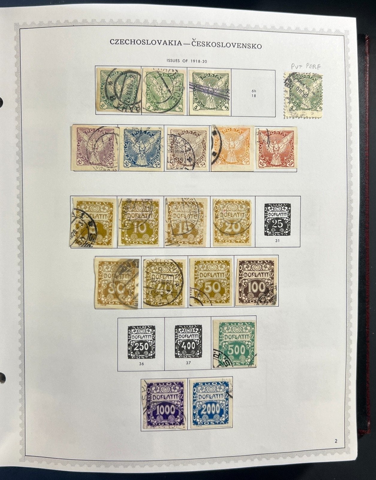 Czechoslovakia Stamp Collection Minkus Specialty Album Used ZAYIX