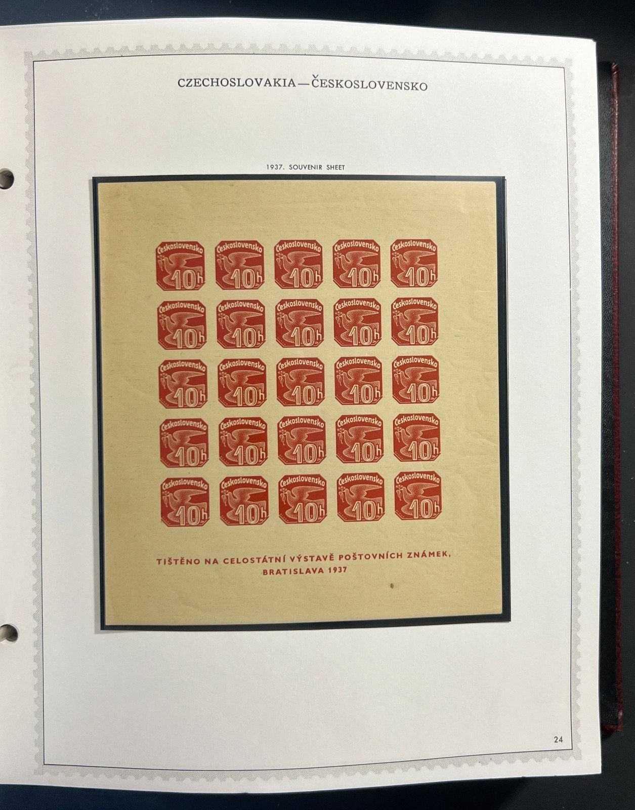 Czechoslovakia Stamp Collection Minkus Specialty Album Used ZAYIX